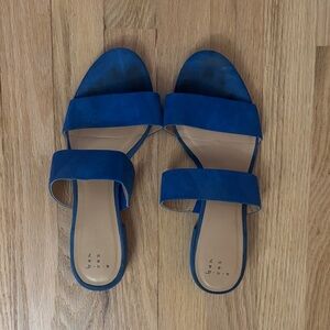 a new day Blue Sandals